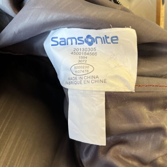 Samsonite Carry On Overnight Shoulder Bag Travel Duffle Weekender Luggage - Picture 10 of 15